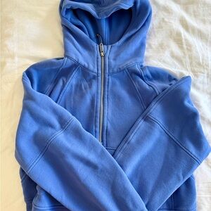 Scuba Oversized Half-Zip Hoodie